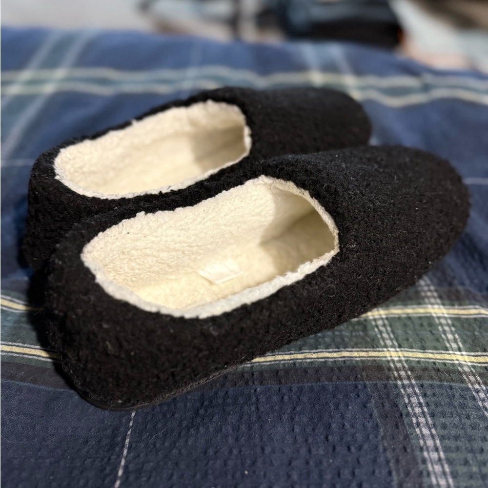 Cozy Black Men's Slippers - Never Used